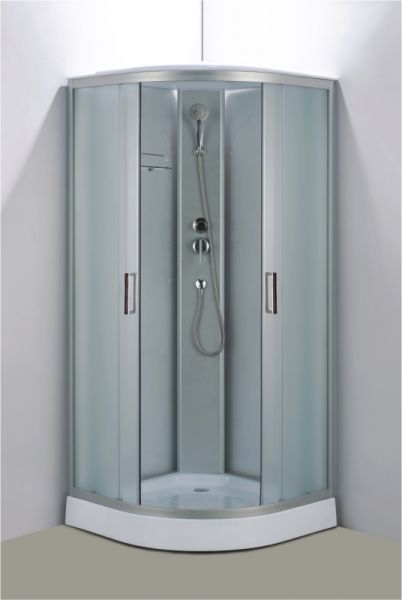 Душевая кабина Royal Bath Eko стекло белое/матовое 80x80см RB-EKO80HK-WM