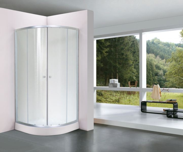 Душевой уголок Royal Bath Eko 80x80см сатин RB-EKO80HK-M
