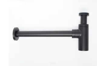 Сифон для раковины Gid G-74BL 75503S черный матовый
