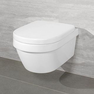 Унитаз подвесной Villeroy Boch Architectura 4694HR01 с сиденьем Микролифт Унитаз подвесной Villeroy Boch Architectura 4694HR01 с сиденьем Микролифт