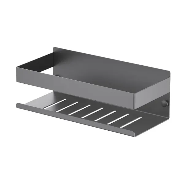 Полка Timo Luiro 18579/18 чёрное золото