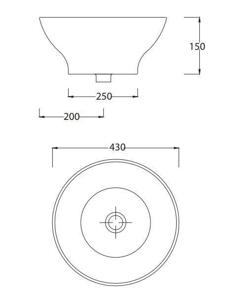 Раковина ArtCeram WASHBASINS FUORI TFL002 01 00 белая 43 см Раковина ArtCeram WASHBASINS FUORI TFL002 01 00 белая 43 см