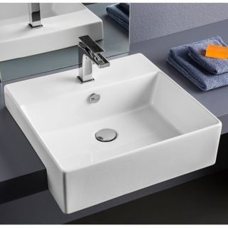 Раковина ArtCeram QUADRO Semincasso QUL004 01 00 белая 48 см Раковина ArtCeram QUADRO Semincasso QUL004 01 00 белая 48 см