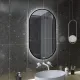Зеркало с подсветкой Grossman Nero-промо 24601002 60 см чёрный