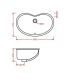 Раковина ArtCeram WASHBASINS IDEA IDL001 01 00 белая 60 см