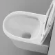 Унитаз подвесной Grossman Thin Rim GR-5604SQ с микролифтом белый