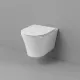 Унитаз подвесной Grossman Thin Rim GR-5604SQ с микролифтом белый