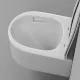 Унитаз подвесной Grossman Thin Rim GR-5606SQ с микролифтом белый
