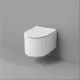 Унитаз подвесной Grossman Thin Rim GR-5606SQ с микролифтом белый