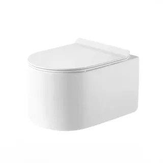 Унитаз подвесной Grossman Thin Rim GR-5606SQ с микролифтом белый