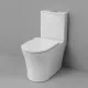 Унитаз-моноблок Grossman Thin Rim GR-5607SQ безободковый с микролифтом белый