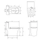 Унитаз-моноблок Grossman Thin Rim GR-5607SQ безободковый с микролифтом белый