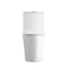 Унитаз-моноблок Grossman Thin Rim GR-5607SQ безободковый с микролифтом белый