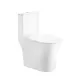 Унитаз-моноблок Grossman Thin Rim GR-5607SQ безободковый с микролифтом белый