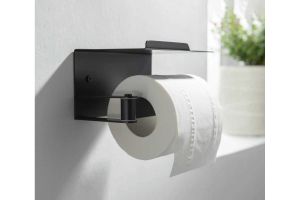 Бумагодержатель Aquatek Европа AQ4929MB черный