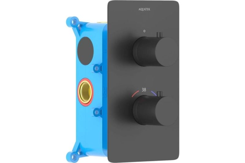 Смеситель для душа Aquatek Европа AQ1391MB черный