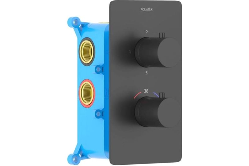 Смеситель для душа Aquatek Европа AQ1393MB черный