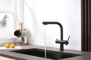 Смеситель для кухни Aquatek Европа AQ1385MB черный