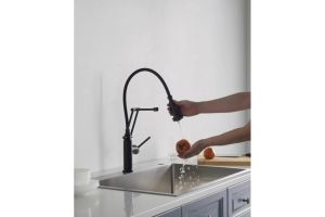 Смеситель для кухни Aquatek Европа AQ1388MB черный