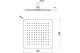 Верхний душ Aquatek AQ2072MB черный