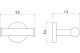 Крючок Aquatek Оберон AQ4202MB черный
