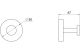 Крючок Aquatek Бетта AQ4601MB черный
