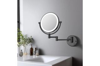 Косметическое зеркало Aquatek AQ4912MB черный