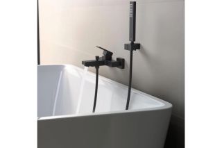 Смеситель для ванны Aquatek Либра AQ1649MB черный