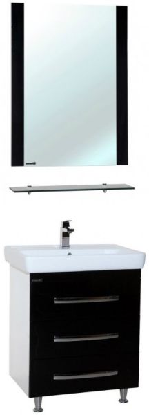 Тумба под раковину Bellezza Рокко 50см черный 00000010148 Тумба под раковину Bellezza Рокко 50см черный 00000010148
