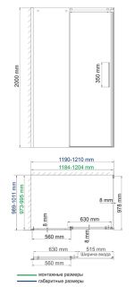 Душевой уголок Wasserkraft Alme 15R10 120x100 Душевой уголок Wasserkraft Alme 15R10 120x100