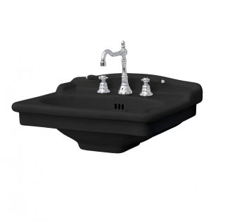 Раковина ArtCeram Hermitage HEL002 03 00 nero *1 черная 68 см Раковина ArtCeram Hermitage HEL002 03 00 nero *1 черная 68 см