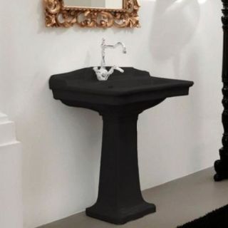 Раковина ArtCeram Hermitage HEL002 03 00 nero *1 черная 68 см Раковина ArtCeram Hermitage HEL002 03 00 nero *1 черная 68 см