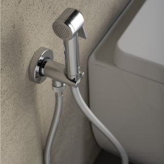 Гигиенический душ Bossini Paloma Apice E34002.073 чёрный матовый