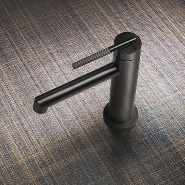 Смеситель для раковины Gessi Ingranaggio 63502.299 чёрный матовый