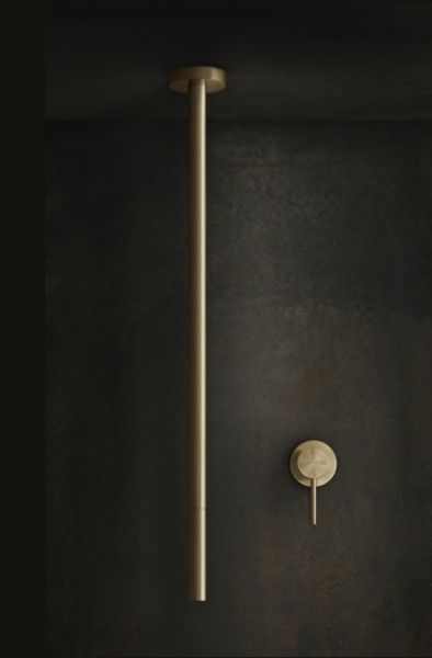 Встраиваемый смеситель для раковины Gessi Flessa 54019.727 брашированная латунь