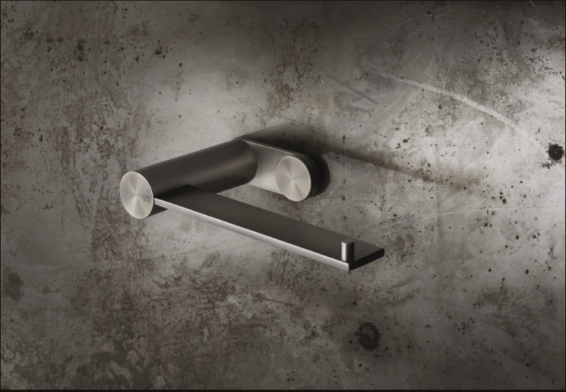 Бумагодержатель Gessi 316 54749.239 брашированная сталь