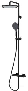 Душевая стойка Bossini Apice L10506.073 чёрный матовый