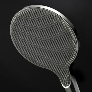 Душевая лейка Bossini Apice CE3002C.073 с водорозеткой скрытого монтажа и держателем чёрный матовый