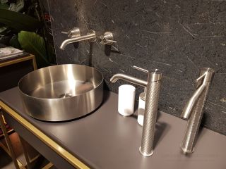 Стакан Gessi 316 54731.239 белый/брашированная сталь