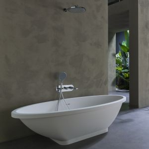 Встраиваемый смеситель для ванны Bossini Apice Z00557.073 чёрный матовый