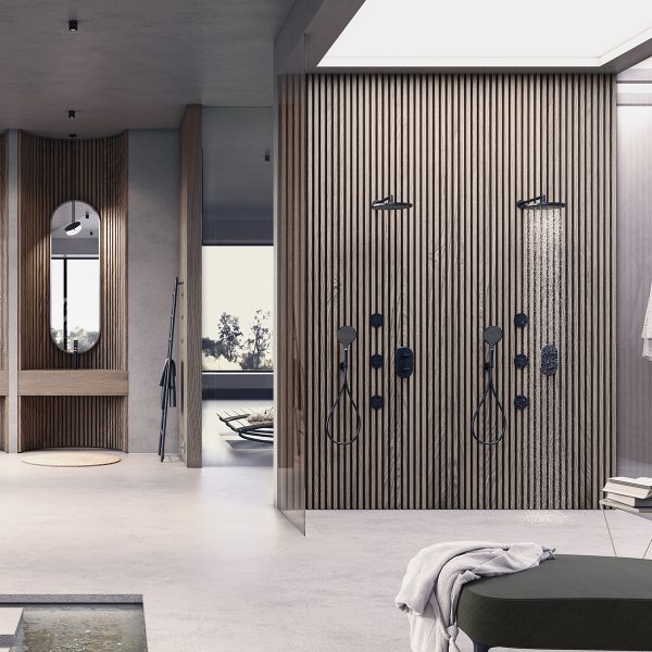 Встраиваемый смеситель универсальный Bossini Apice Z00500.030 с термостатом хром