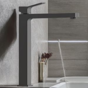 Смеситель для раковины Bossini Aki-T Z00709.073 чёрный матовый