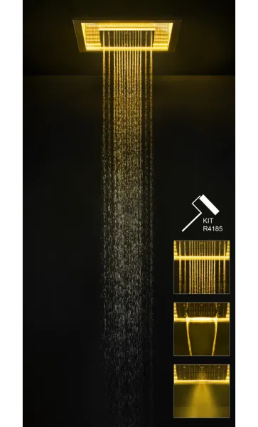 Верхний душ Gessi Sogni 57961.238 сталь