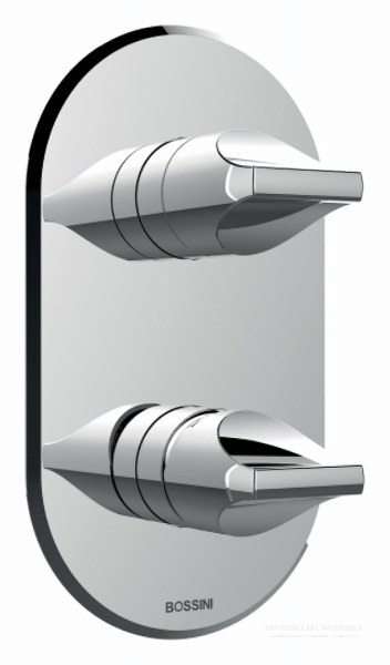 Встраиваемый смеситель универсальный Bossini Apice Z00500.030 с термостатом хром
