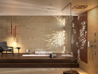 Верхний душ Bossini Dream Flat H38381.030 37 см хром