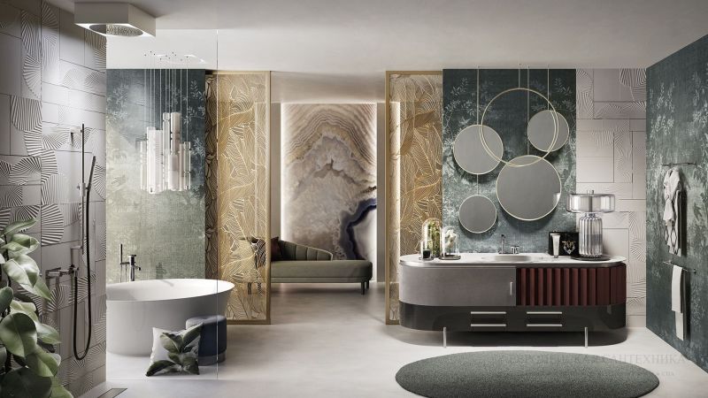 Напольный смеситель для ванны Gessi Anello 63328.031 хром