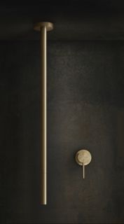 Встраиваемый смеситель для раковины Gessi Flessa 54019.726 брашированная бронза