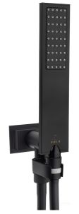 Душевая лейка Bossini C13 Flat One C13011.073 чёрный матовый
