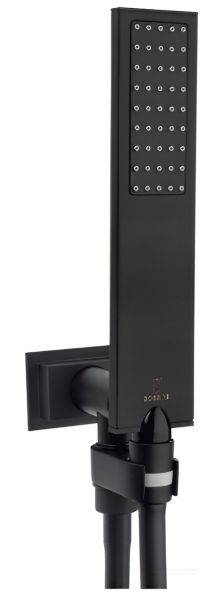 Душевая лейка Bossini C13 Flat One C13011.073 чёрный матовый