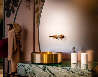 Стакан Gessi 316 58531.720 белый/никель